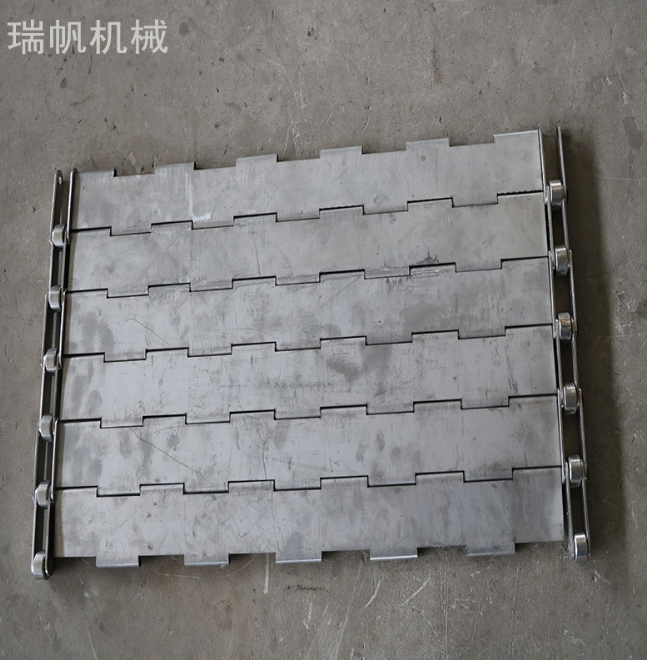 廠家直銷輸送鏈板定制304不銹鋼食品生產(chǎn)線傳動鏈板輸送帶板式鏈