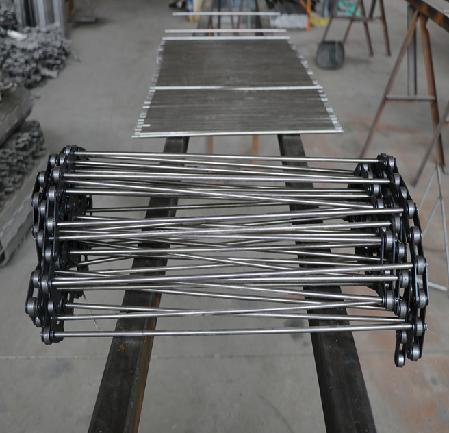 廠家熱銷(xiāo)不銹鋼輸送支軸鏈 工業(yè)機(jī)械用穿桿鏈?zhǔn)称访撍湕U式網(wǎng)帶