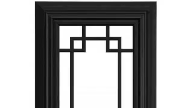 威杉大漢中式仿古鋁合金外開窗