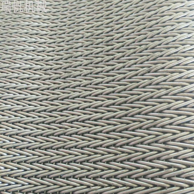 不銹鋼人字型輸送網(wǎng)帶茶葉藥材輸送線加擋板加密型人字形輸送網(wǎng)帶