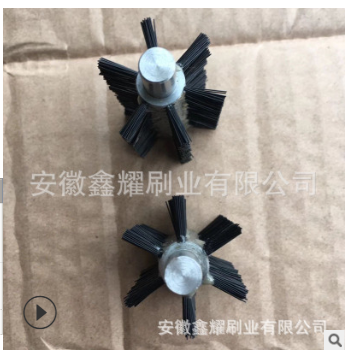 除塵除銹毛刷價(jià)格 直銷塑料磨料絲毛刷輪 磨料絲刷價(jià)格