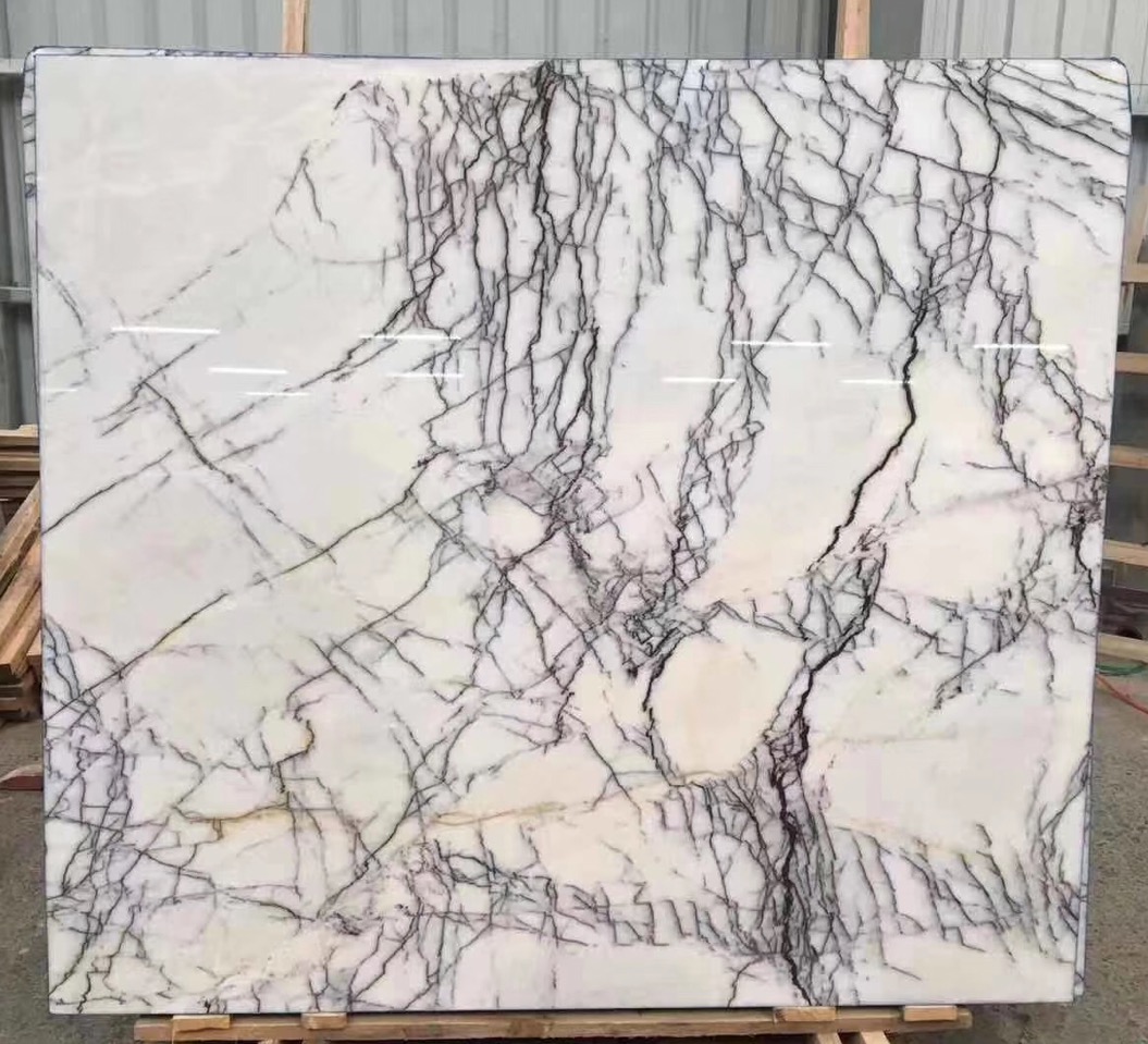 天然香雪梅水云沙天堂鳥大理石