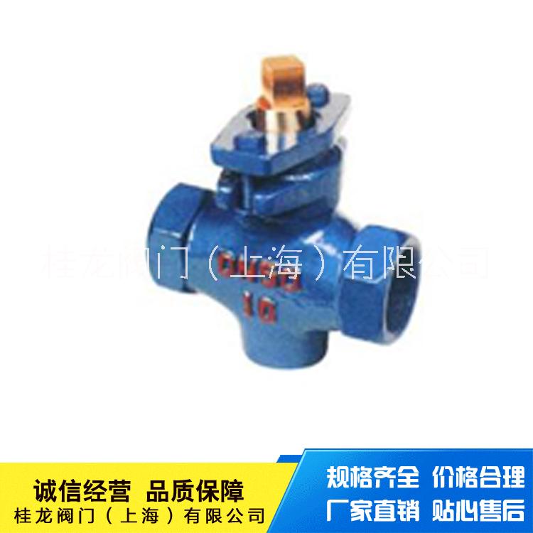 桂龍法蘭三通旋塞閥X44T法蘭旋塞閥鑄鐵旋塞閥桂龍閥門