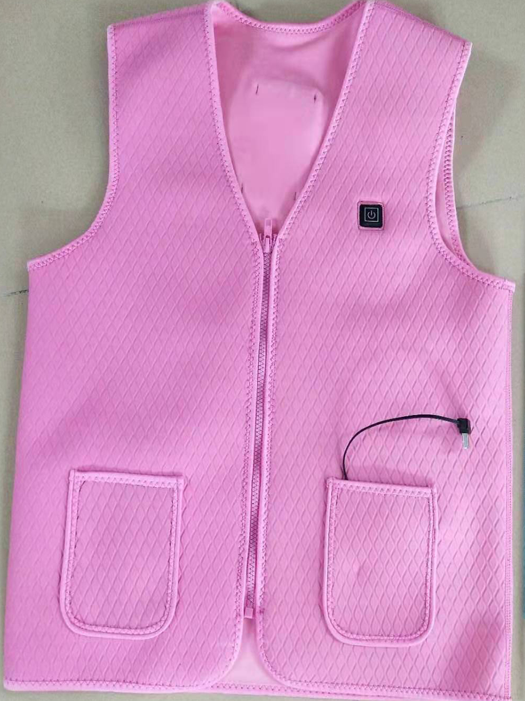發(fā)熱馬甲冬季發(fā)熱背 定制發(fā)熱服男女電熱衣服