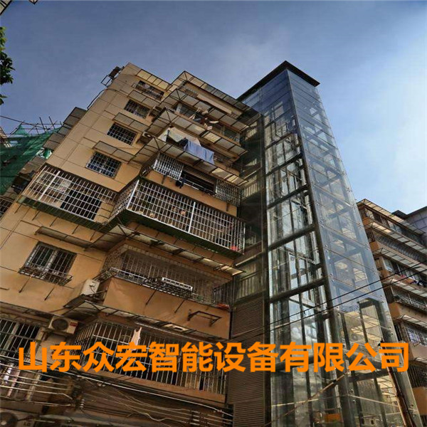 菏澤曹縣舊小區(qū)加裝電梯-菏澤曹縣電梯鋼結(jié)構(gòu)井道公司-選濱州眾宏加裝團(tuán)隊(duì)