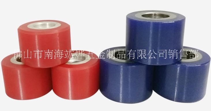 廠家直銷聚氨脂鋁芯包膠輪 定向萬向輪加工 滾輪包膠輪非標定制 聚氨脂鋁芯包膠輪 定向萬向輪加工
