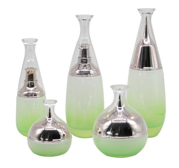 晶若玻璃護膚品化妝品包材化妝品瓶 迪奧套裝瓶  玻璃瓶 膏霜瓶定制廠家