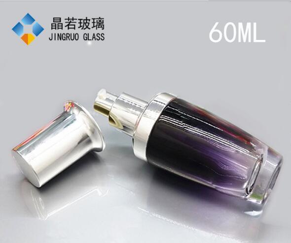 化妝品套裝瓶 膏霜瓶 乳液瓶 奧爾濱精華液玻璃瓶 可加工定制