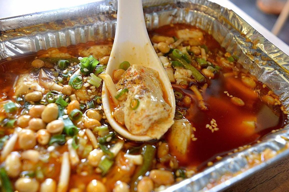 烤腦花豆腐腦步行街小吃烤腦花培訓(xùn)班