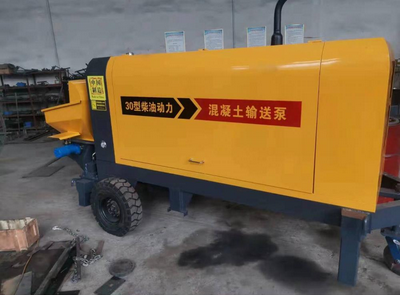 混凝土輸送泵生產(chǎn)廠家大顆粒大型二次構(gòu)造柱泵