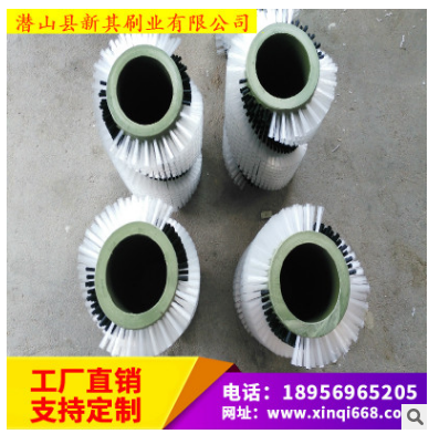 上海市廠家直銷磨料絲刷 磨料絲滾刷價(jià)格 木地板拋光刷廠家