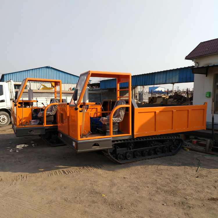 小型農(nóng)用履帶運輸車 履帶式拖拉機 履帶翻斗車