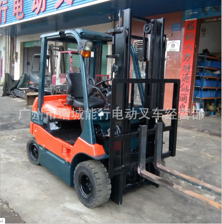 二手豐田叉車@廣東二手1.8噸豐田前移式電動(dòng)叉車出租