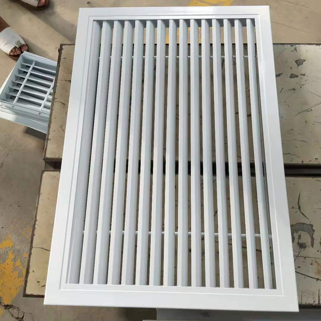 鋁合金格柵百葉風(fēng)口空調(diào)出風(fēng)口地暖檢修暖氣罩側(cè)墻防雨百葉廠家