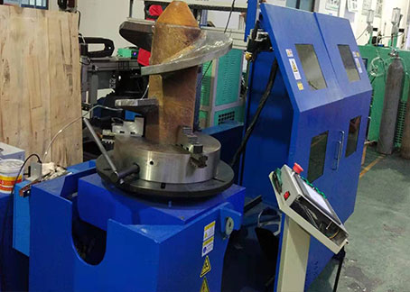 多木螺旋絞刀等離子堆焊機(jī) 修復(fù)螺旋磚機(jī) 葉片 軸類鑄件