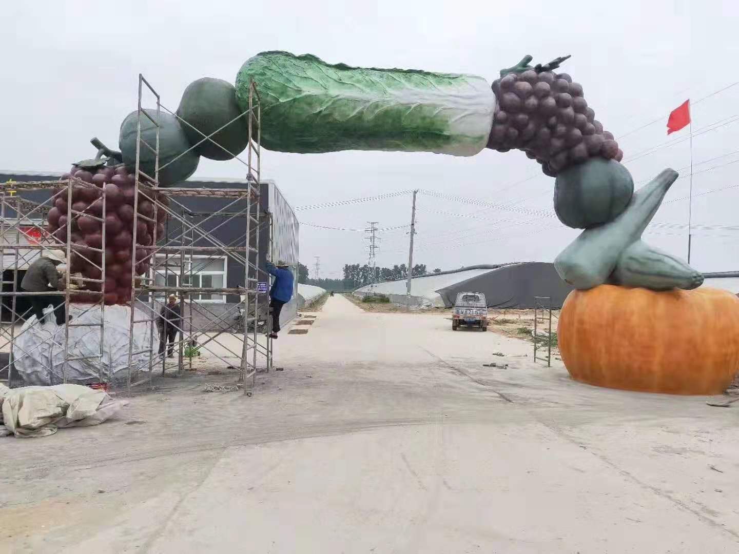 仿真假樹大門*制作廠家天驕仿真