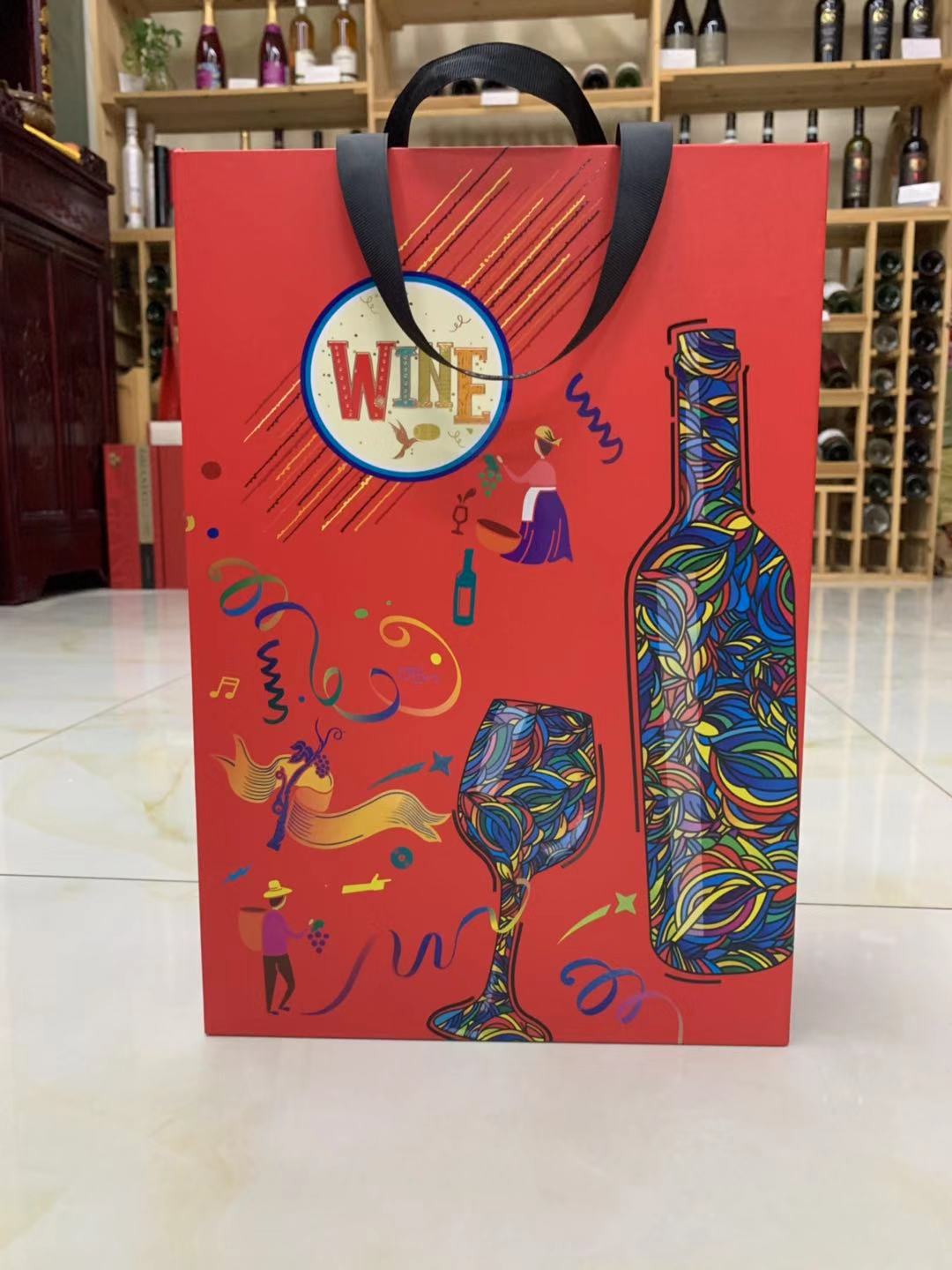 葡萄酒雙支禮盒