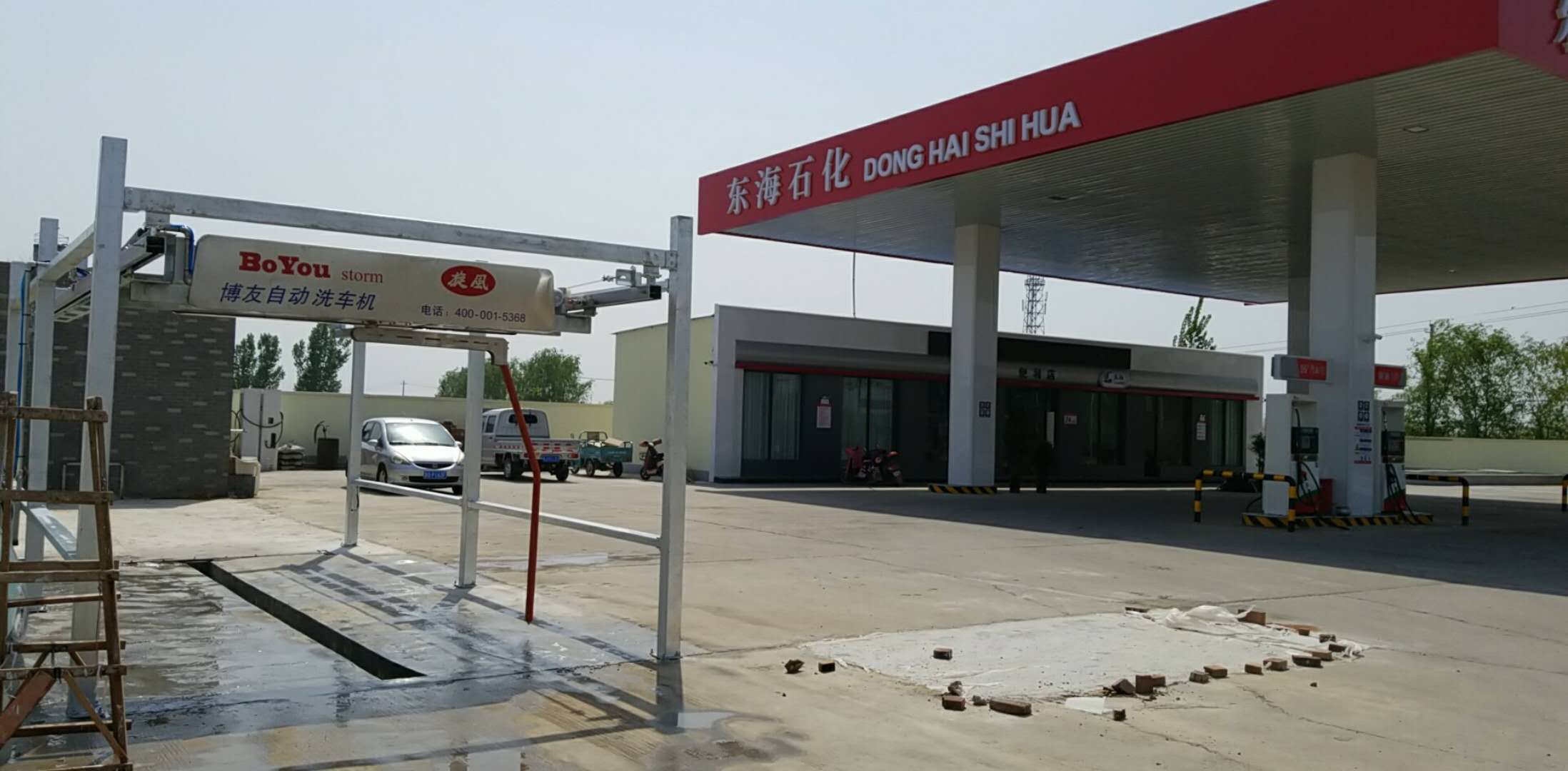 不銹鋼材質(zhì)洗車機(jī) 全自動無接觸洗車 24小時