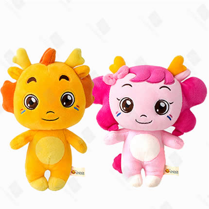 毛絨玩具定制廠家定制企業(yè)吉祥物-有伴科技