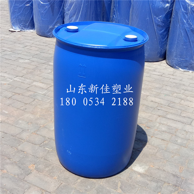 新佳塑業(yè)200升單環(huán)桶200升塑料桶200升化工桶廠家直銷