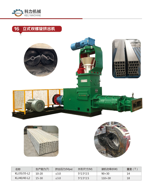 供應(yīng)水泥纖維板擠出機，水泥擠出機-宜興科力機械13961552599， ECP真空擠出墻板設(shè)備，壓延板設(shè)備