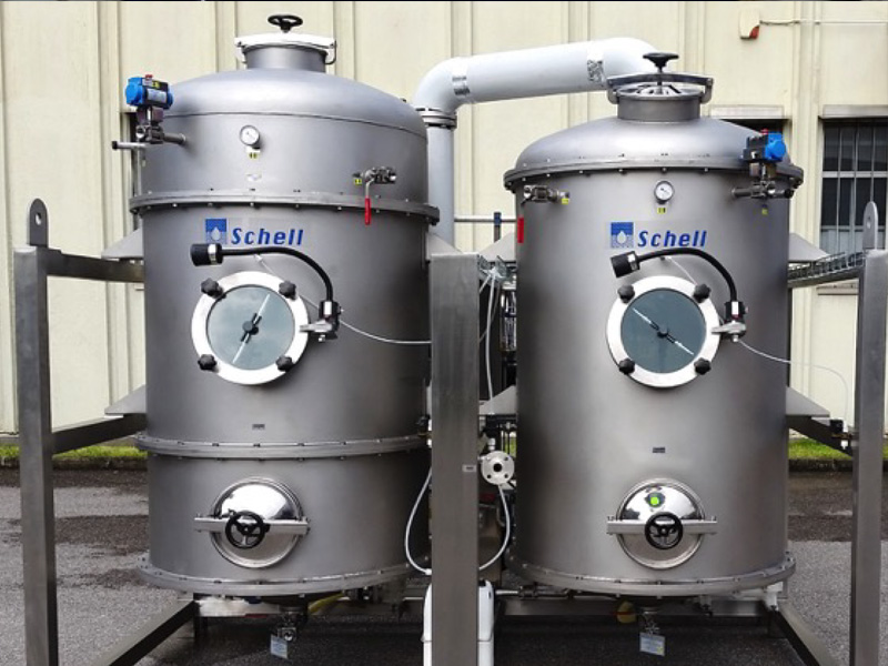 高COD廢水處理,高鹽分廢水處理,廢水濃縮,Schell低溫真空蒸發(fā)器