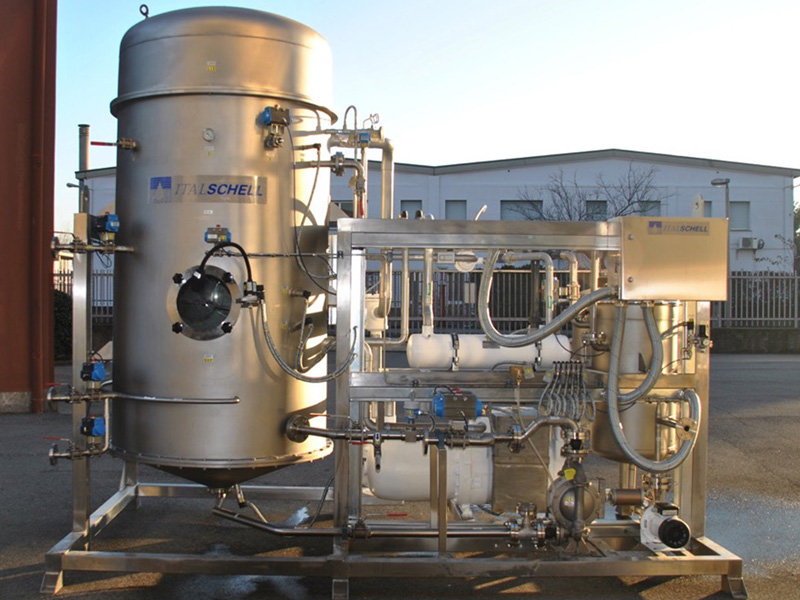 HW06有機溶劑廢物廢水處理,Schell低溫真空蒸發(fā)器