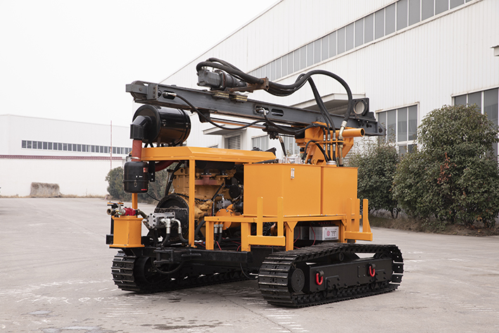 安徽履帶式潛孔鉆機(jī)一體式潛孔鉆機(jī)生產(chǎn)廠家 路基錨固鉆機(jī)液壓履帶式鉆機(jī)