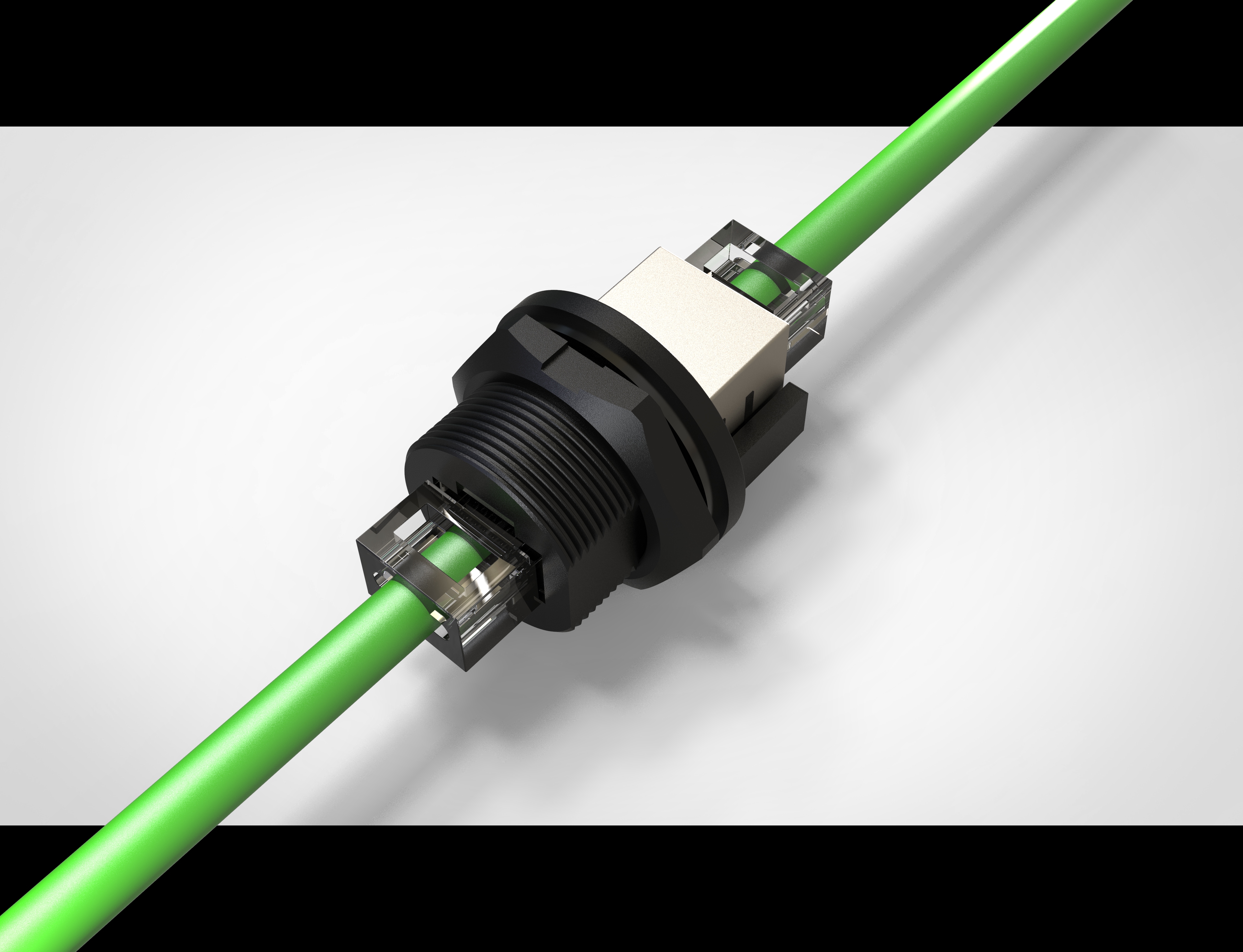 RJ45防水連接器，網(wǎng)口防水連接RJ45網(wǎng)絡(luò)插頭RJ45板前安裝插座防水水晶頭插頭網(wǎng)口8p8c防水連接器