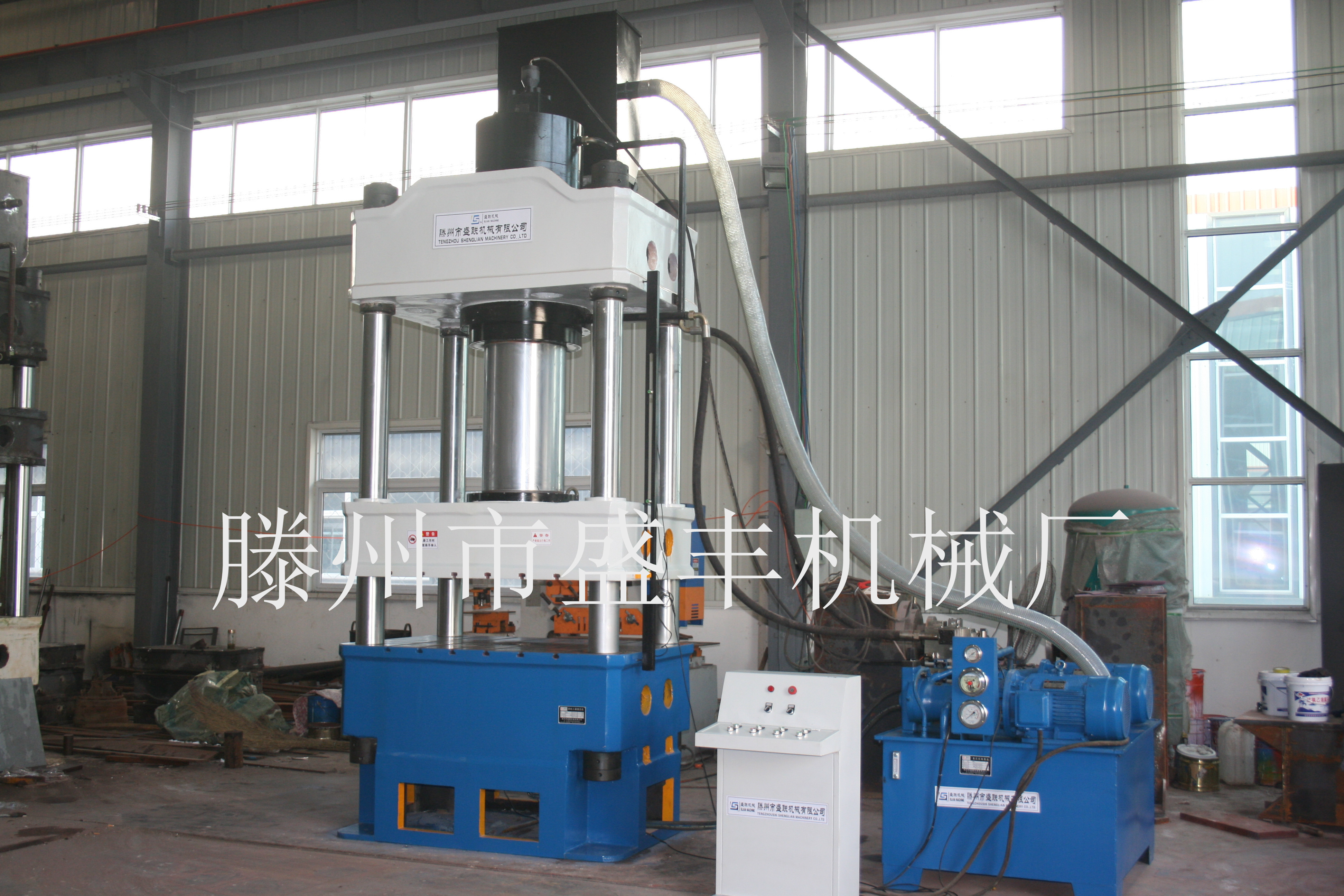 供應(yīng)100噸薄板拉伸液壓機 200噸四柱三梁液壓機