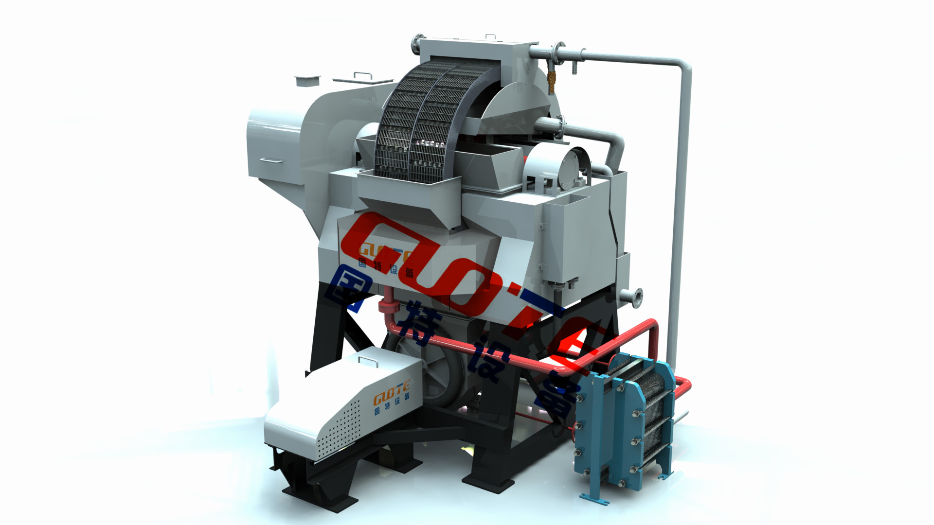 GTLH立環(huán)高梯度磁選機(jī) 立環(huán)高梯度磁選機(jī)