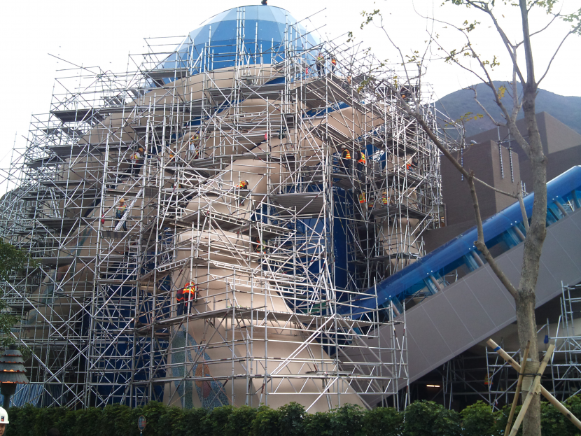 鋁合金無(wú)焊接腳手架 部件輕便 廠家直銷