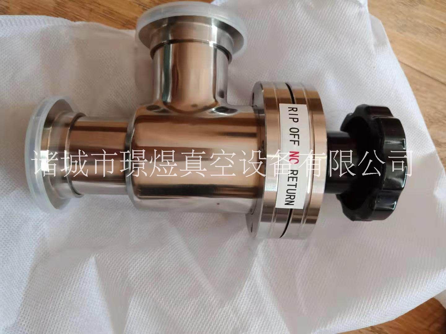 廠家直銷 真空閥門 高真空擋板閥 璟煜真空KF40真空擋板閥