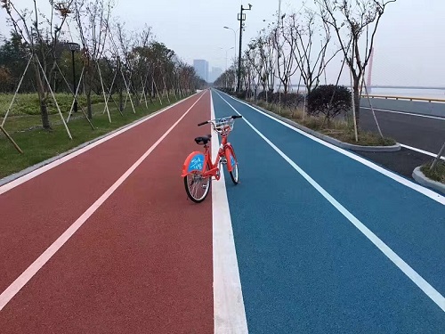 西安彩色透水混凝土彩色露骨料透水路面透水地坪【大辰天宇】一站式服務(wù)