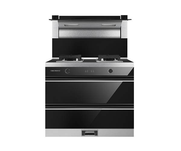 科王集成灶廚衛(wèi)電器一鍵電清洗集成灶頂部加熱帶消毒柜