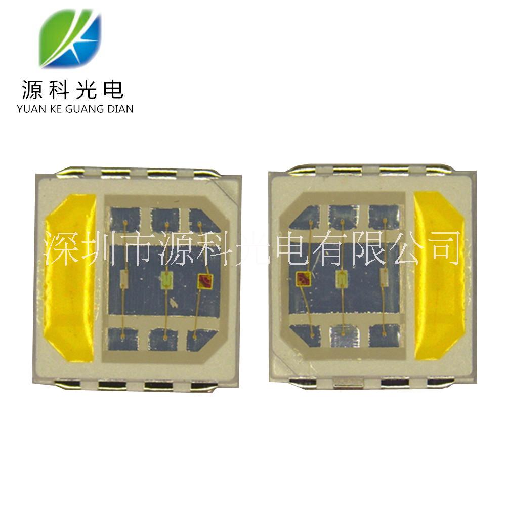 廠家直售5050RGBW四合一彩燈 5050紅綠藍(lán)白貼片LED燈珠 白光0.5W