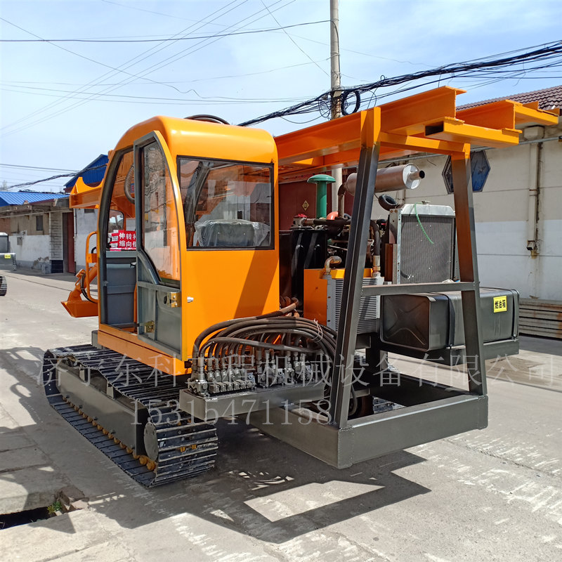 甘肅光伏打樁機 履帶光伏打樁機