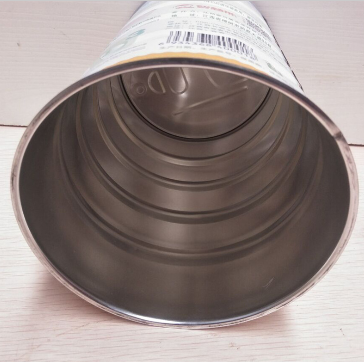 廠家直銷401#99馬口鐵罐 食品易拉蓋易撕蓋 江西圓形奶粉鐵罐價格  包裝定制