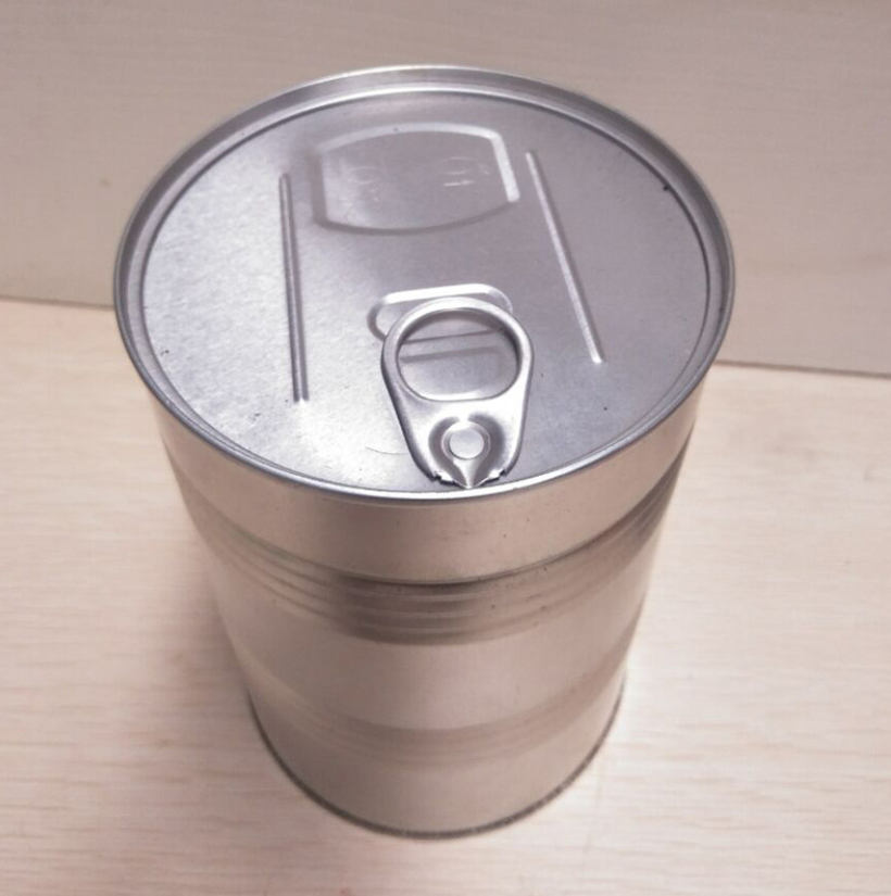 江西 401素鐵易拉蓋易撕食品圓形鐵罐 食品圓形鐵罐生產廠家 包裝素鐵罐