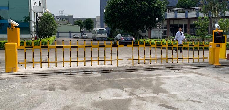 智能小區(qū)停車場升降桿車牌識別收費系統(tǒng)高路電動遙控直桿道閘