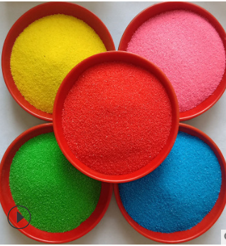 彩色沙子廠家直銷 沙畫彩砂兒童玩具用彩色沙 彩色沙子供應(yīng)