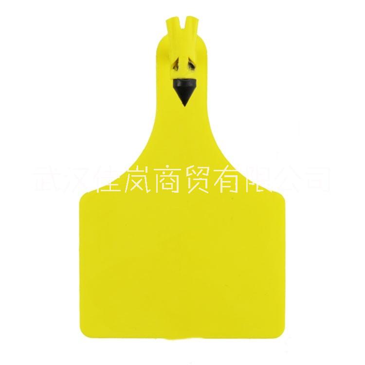 一體牛耳標(biāo) 連體耳標(biāo) 單片式耳標(biāo)創(chuàng)口小且不易掉耳標(biāo) 武漢佳嵐廠家批發(fā)