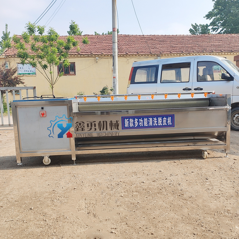 廠家定做 毛輥清洗機 土豆去泥去皮機 清洗方便 操作簡單 節(jié)省人工
