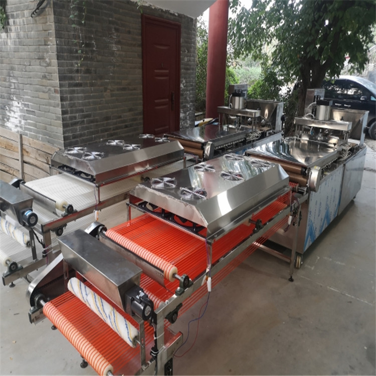 烙饃機 電動烙饃機 全自動烙饃機生產(chǎn)廠家 萬年紅烙饃機器