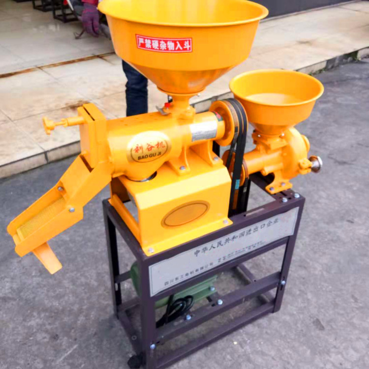 廠家熱銷多功能碾米機(jī) 全自動(dòng)碾米粉碎組合機(jī)