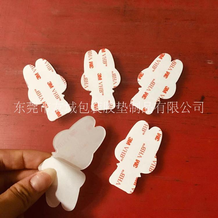 深圳耐高溫PET透明雙面膠 灰色亞克力膠 強(qiáng)粘汽車(chē)擺件泡棉雙面膠貼 免費(fèi)定制