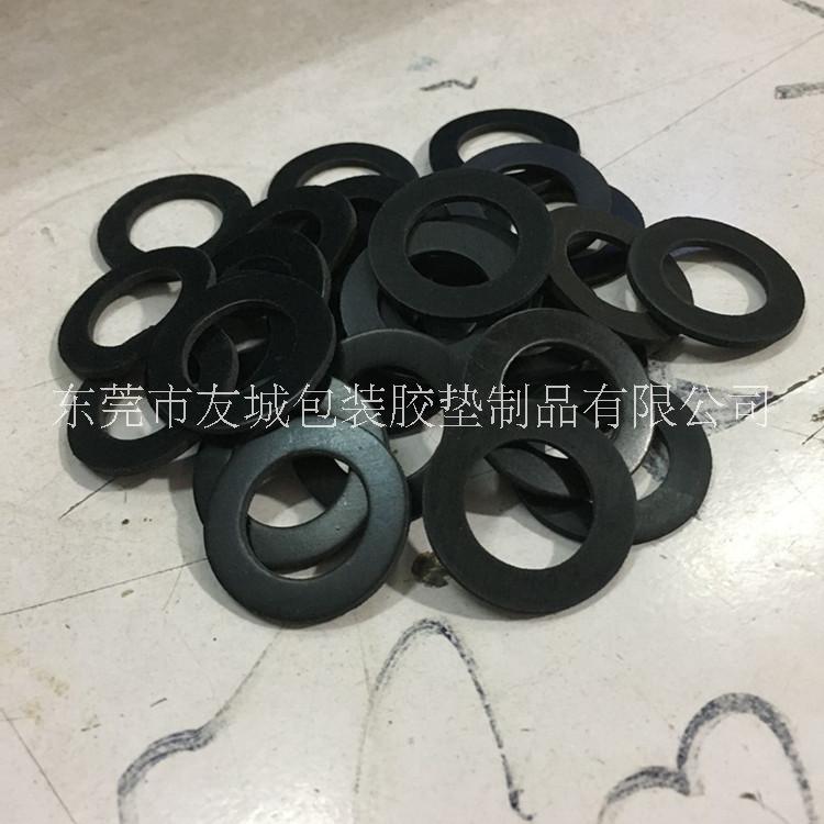 供應(yīng)廣東橡膠雙面帶沖型 黑色橡膠條 強(qiáng)粘3M橡膠墊片 密封橡膠墊圈 免費(fèi)打板