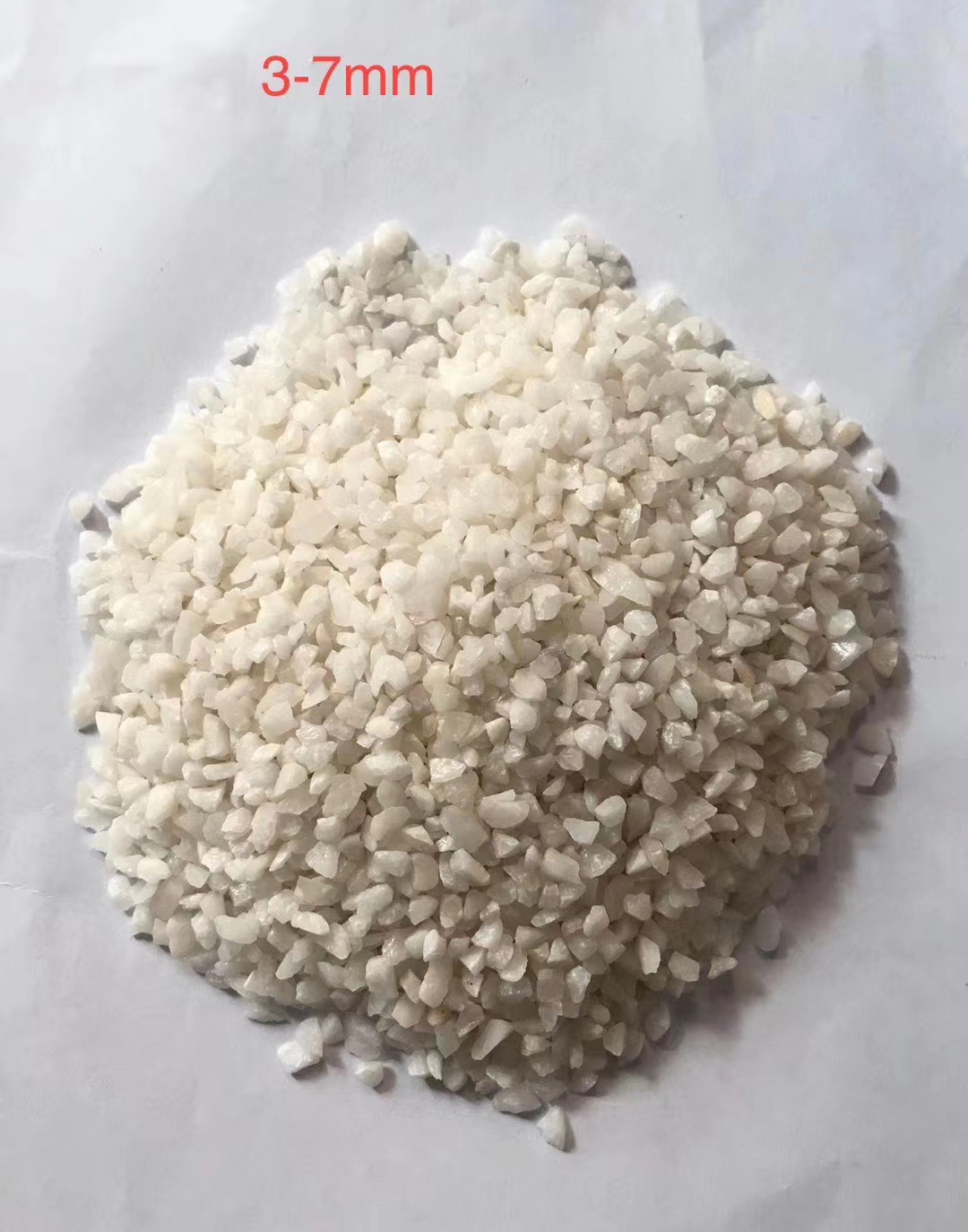 景觀地鋪白色礫石 庭院景觀白石子 白色礫石 庭院造景用白石頭