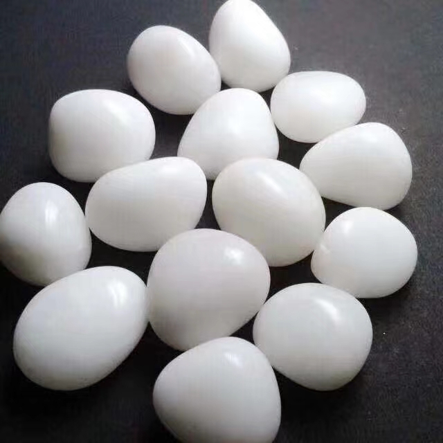 江西雨花石產(chǎn)地批發(fā)出售 天然白色雨花石 園林鋪路用白色雨花石