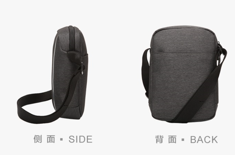 愛華仕多隔層商務(wù)單肩包5612 灰  斜挎包  休閑時(shí)尚包 愛華仕多隔層商務(wù)單肩包5612